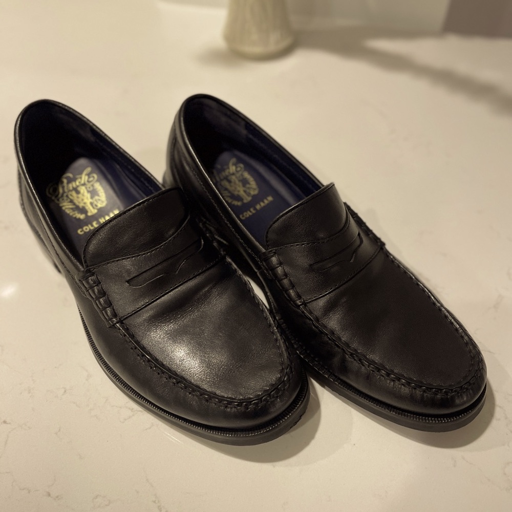 Cole Haan Men’s Pinch Sanford Penny Loafer (Black)